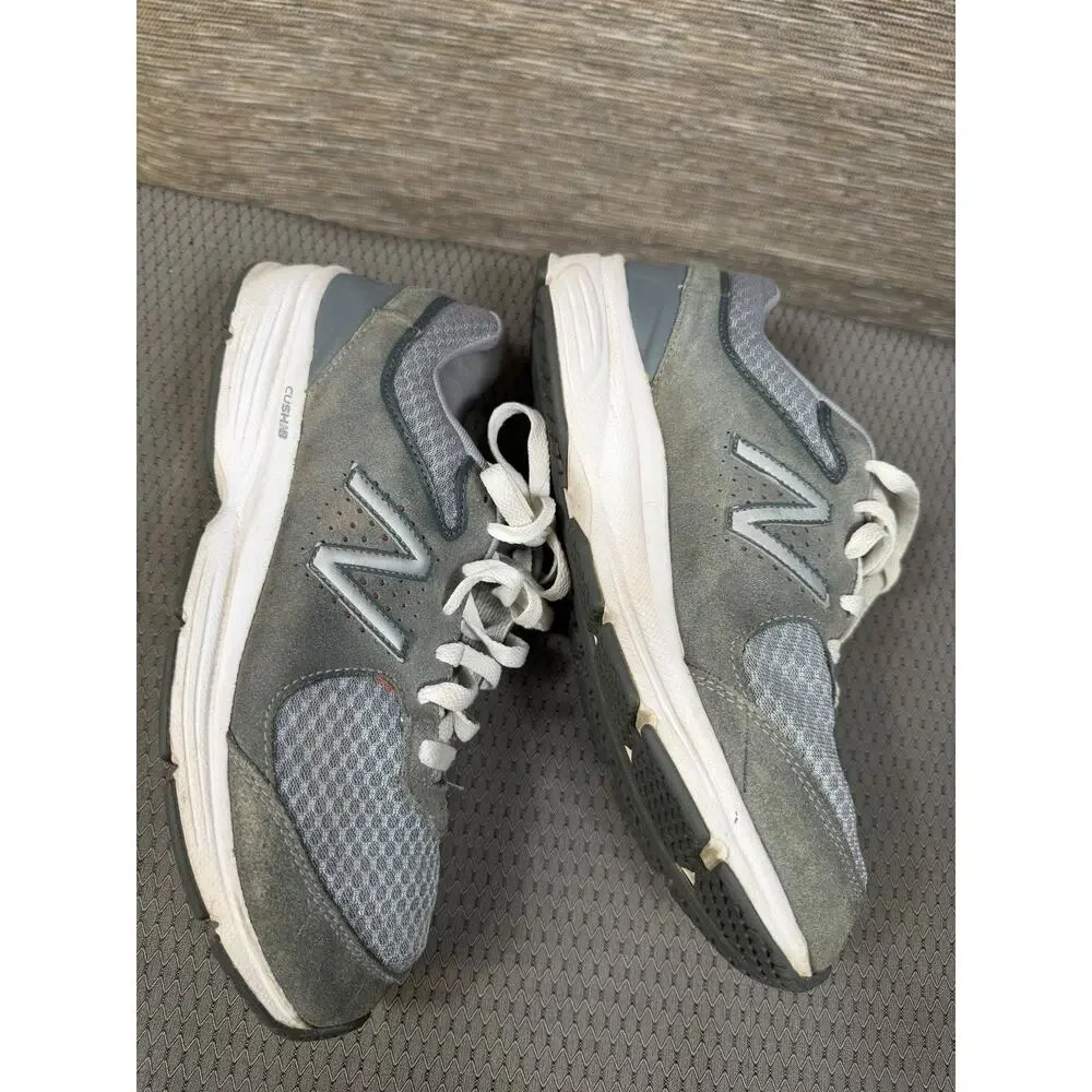 New Balance 411 Shoes Mens Size 9 2E Gray Mesh Walking Cush+ Athletic Sneakers